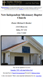 Mobile Screenshot of new.independent-baptist-church.us