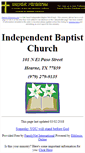 Mobile Screenshot of hearne-tx.independent-baptist-church.us